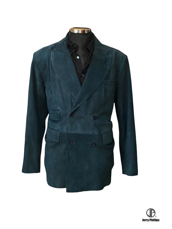 Cowboy Buckskin Brown Suit Suede Hide Western Jacket & Pant WJP62 -  MyPowwowStore